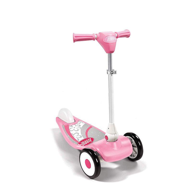 Radio Flyer 543PA My 1st Beginner Kids Kick Outdoor Scooter Sparkle, Deluxe Pink
