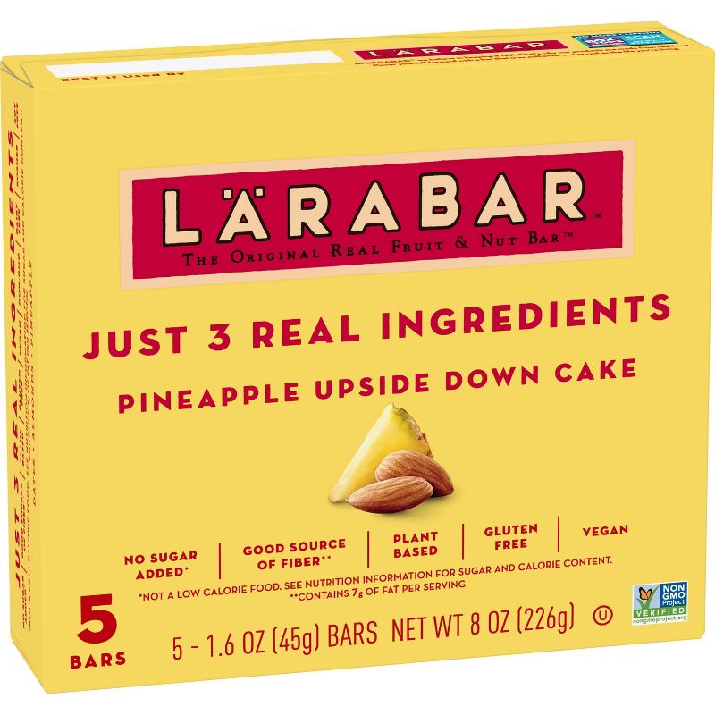 Larabar Pineapple Upside Down Cake - 8oz/5ct