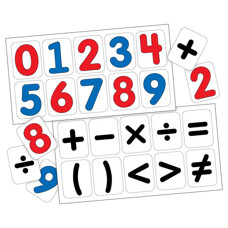 Barker Creek Learning Magnets - Numbers Activity Set