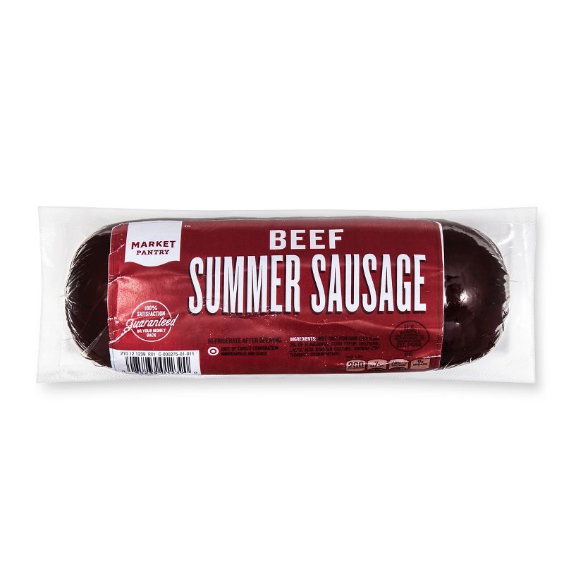 Beef Summer Sausage - 16oz - Market Pantry™