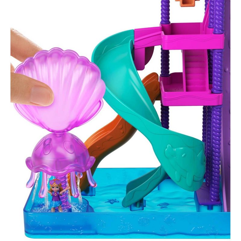 Polly Pocket Pollyville Super Slidin' Water Park Playset