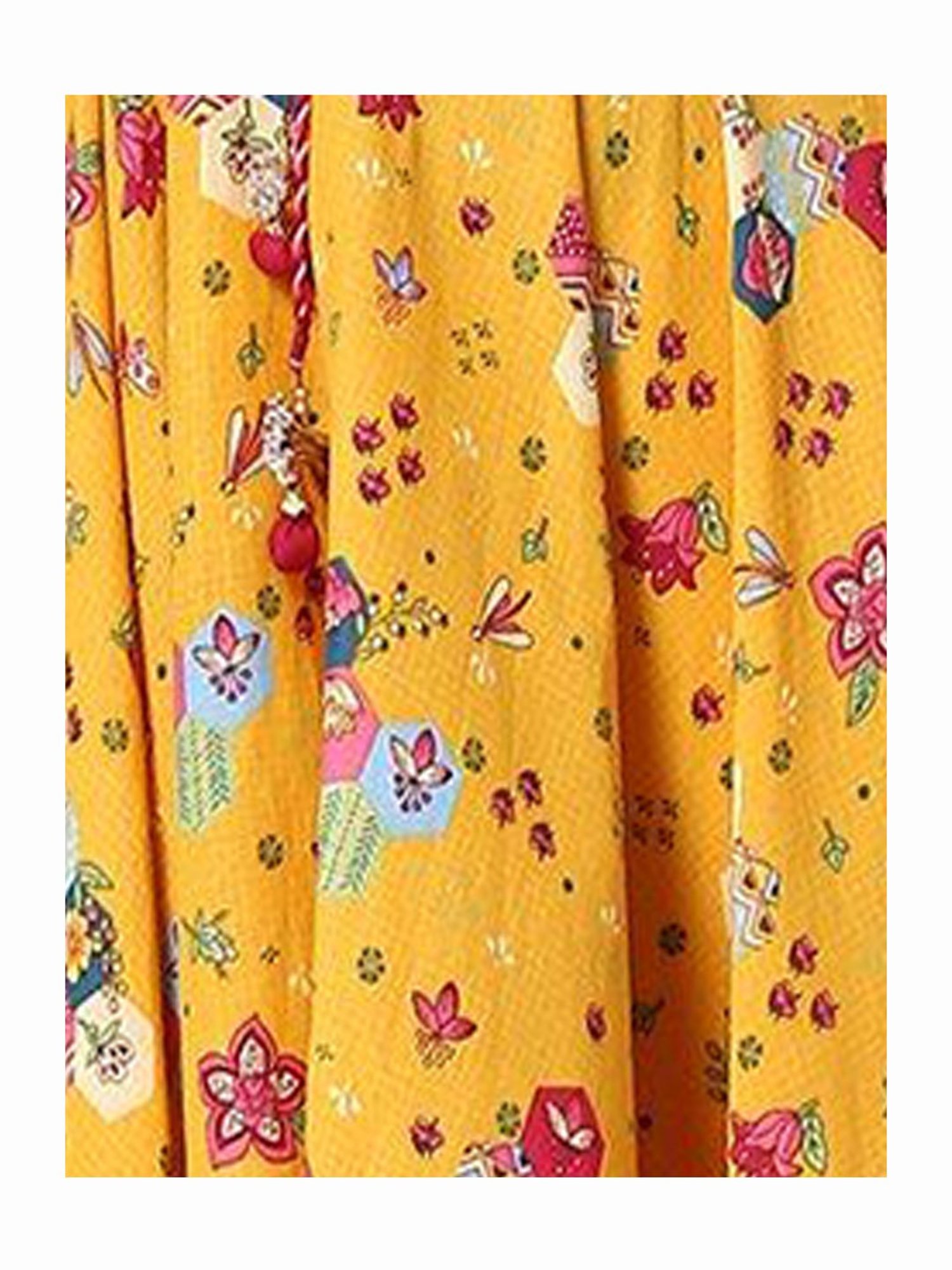 Peppermint Kids Navy Regular Fit Kurta Set