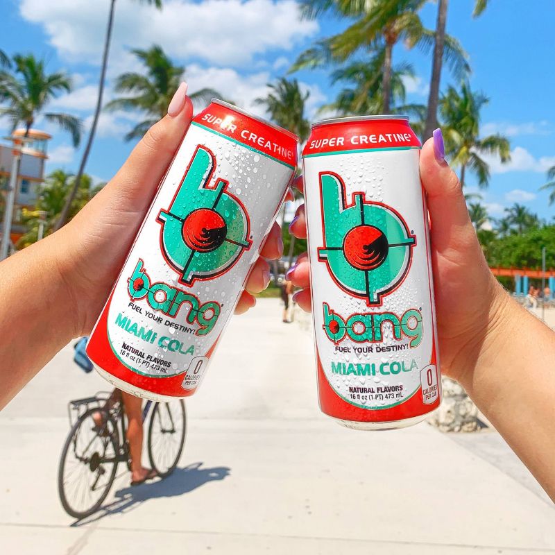 BANG Miami Cola Energy Drink - 16 fl oz Can
