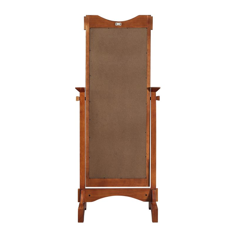 Powell Mission Oak Cheval Mirror