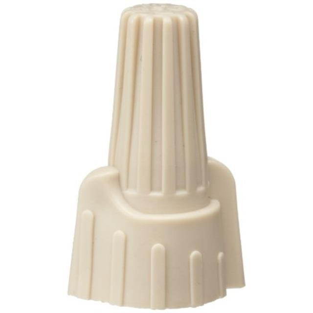 morris products 23185 twisted wing connector, type, tan, 22 - 8 awg, max: 3 #10 min: 3 #22 wire combinations (pack of 500)