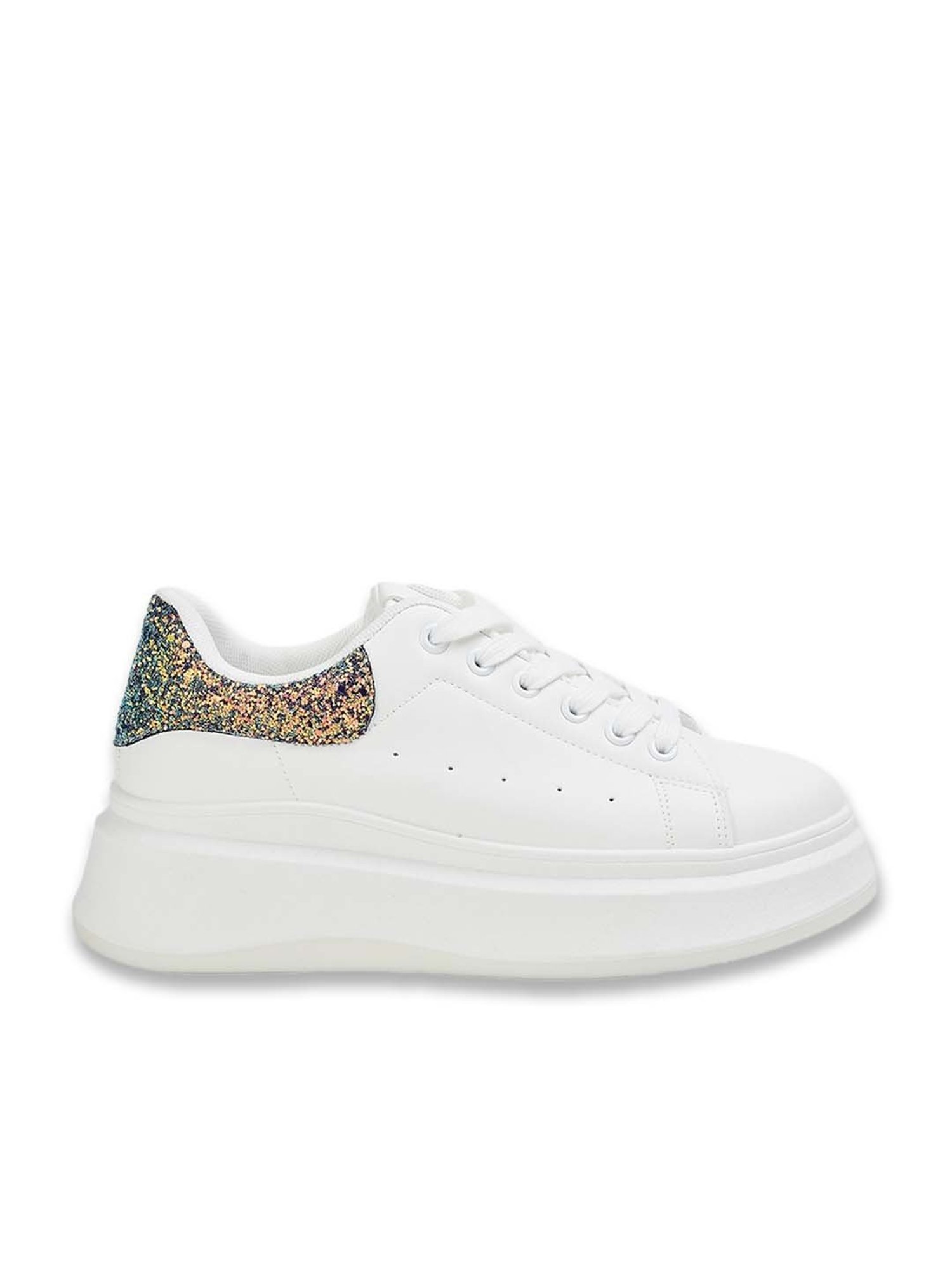 Ginger by Lifestyle Women's White Sneakers