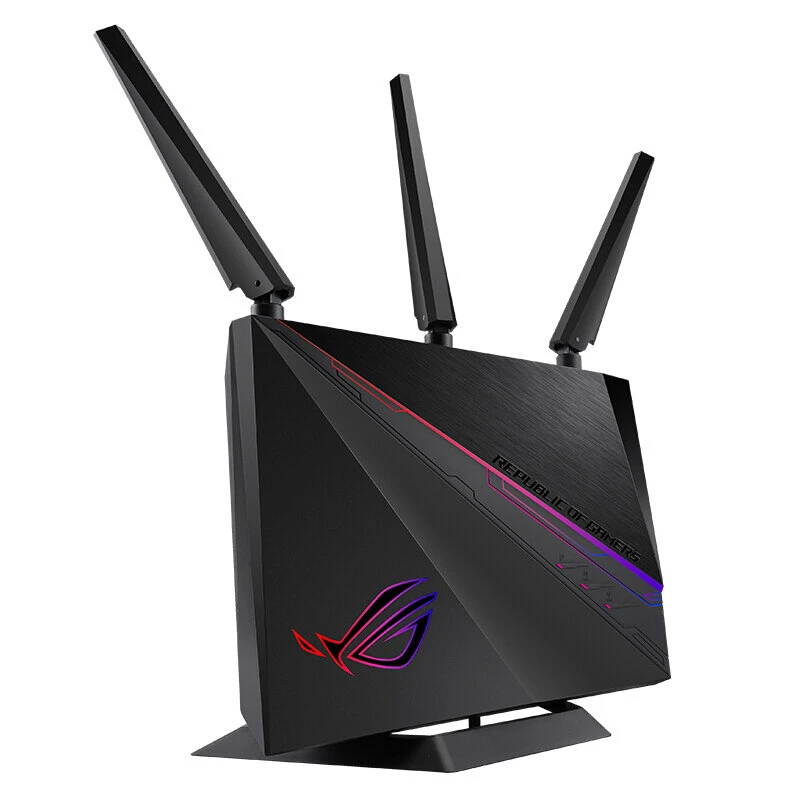 ASUS ROG AC2900 WiFi Gaming Router Triple Level Game Acceleration MU-MIMO 2900Mbps Dual Band AURU Lighting - US Plug