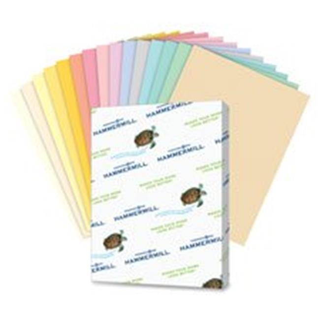 Hammermill Recycled Colored Paper 20lb 8-1/2 x 11 Canary 5000 Sheets/Carton