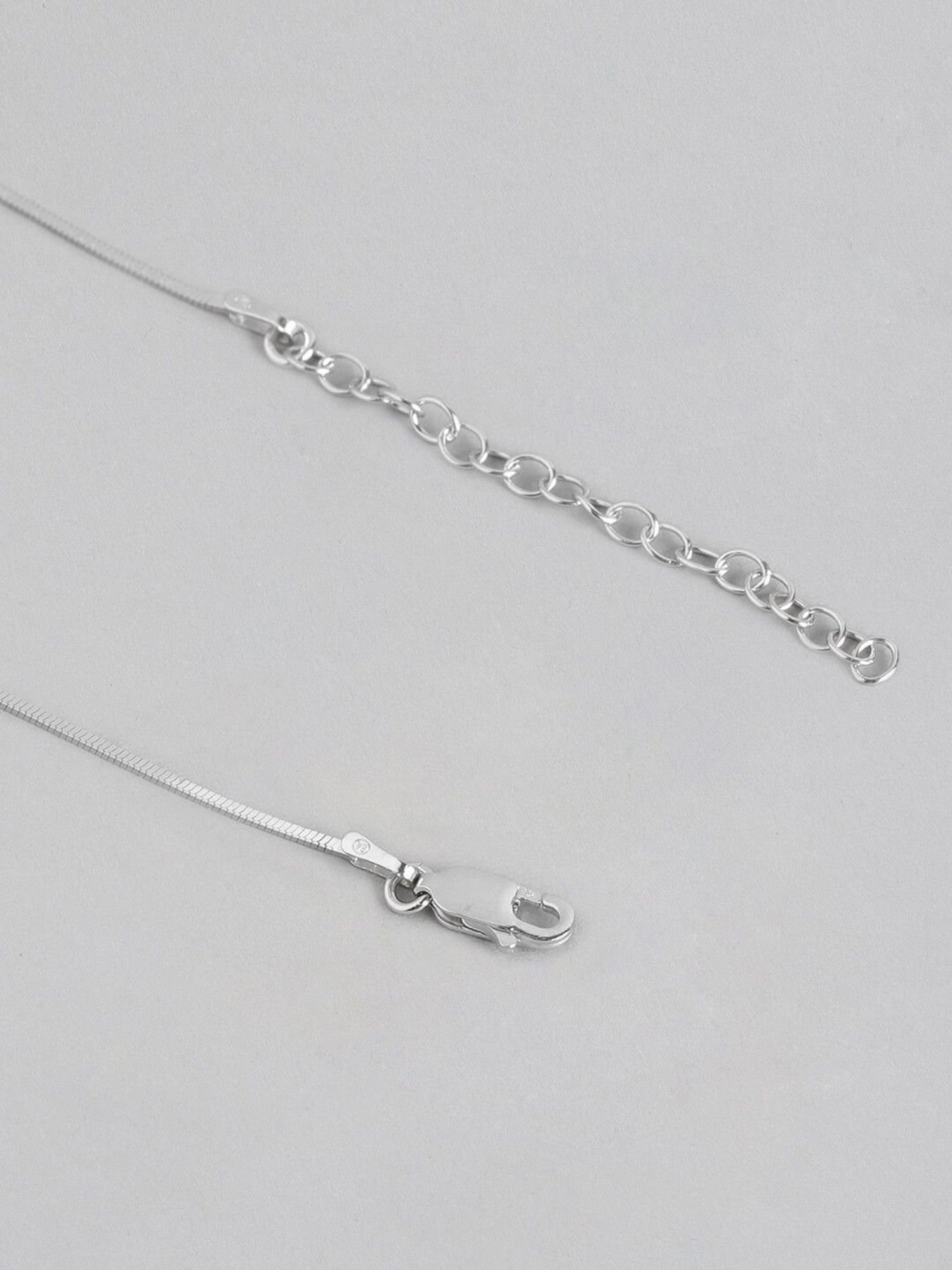 Zavya Sleek and Modern Golden Plated 92.5 Sterling Silver Box Chain