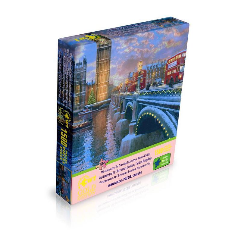 Wuundentoy Gold Edition: Westminster at Christmas London Jigsaw Puzzle - 1500pc