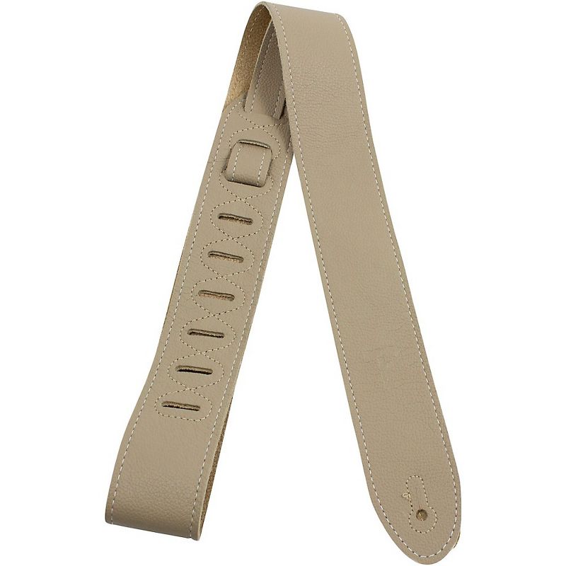 Perri's Leather Guitar Strap Cream 2 in.