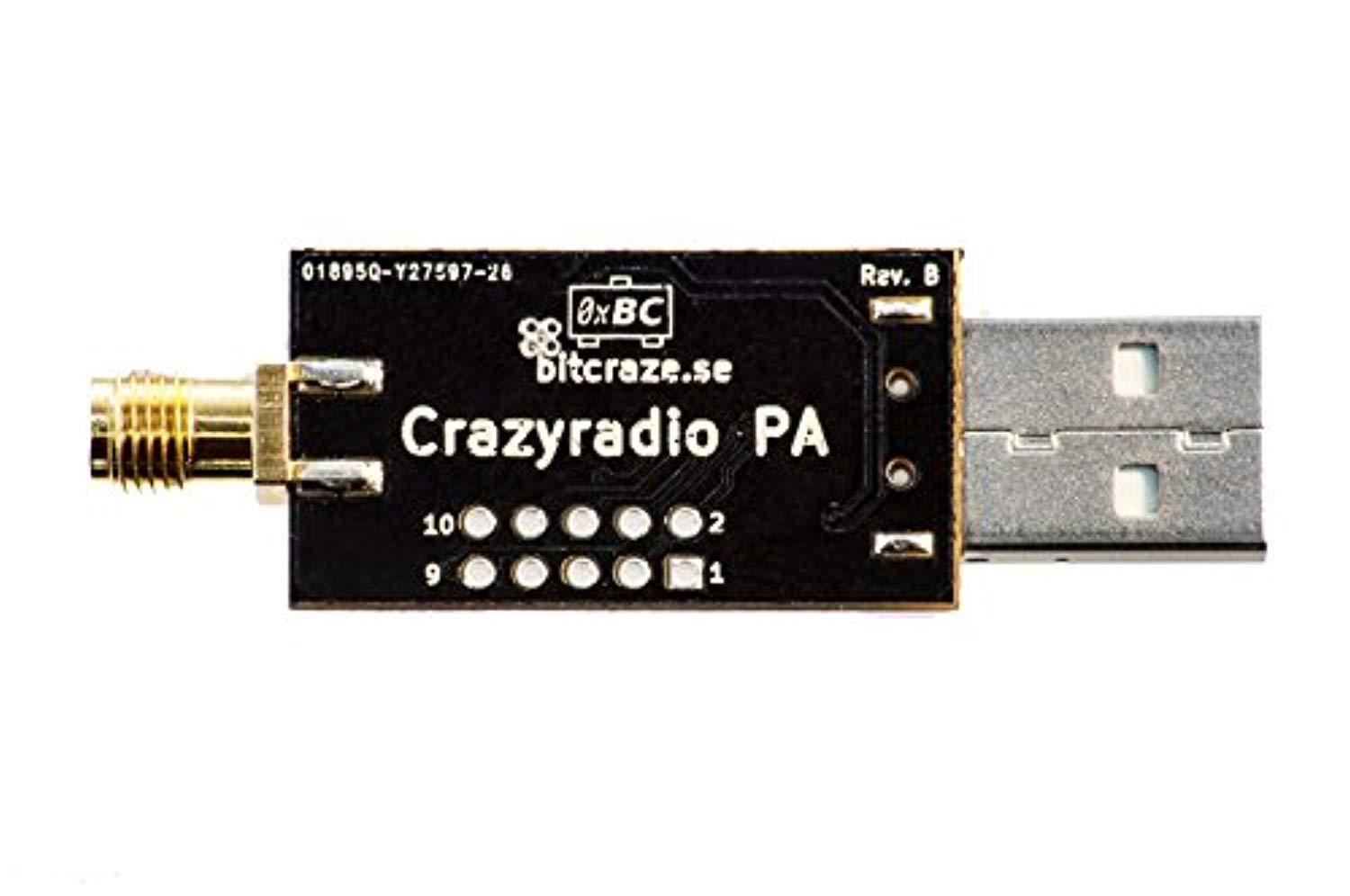 SeeedStudio - Crazyradio PA - Long Range 2.4Ghz USB Radio Dongle With Antenna - DIY Maker Open Source BOOOLE