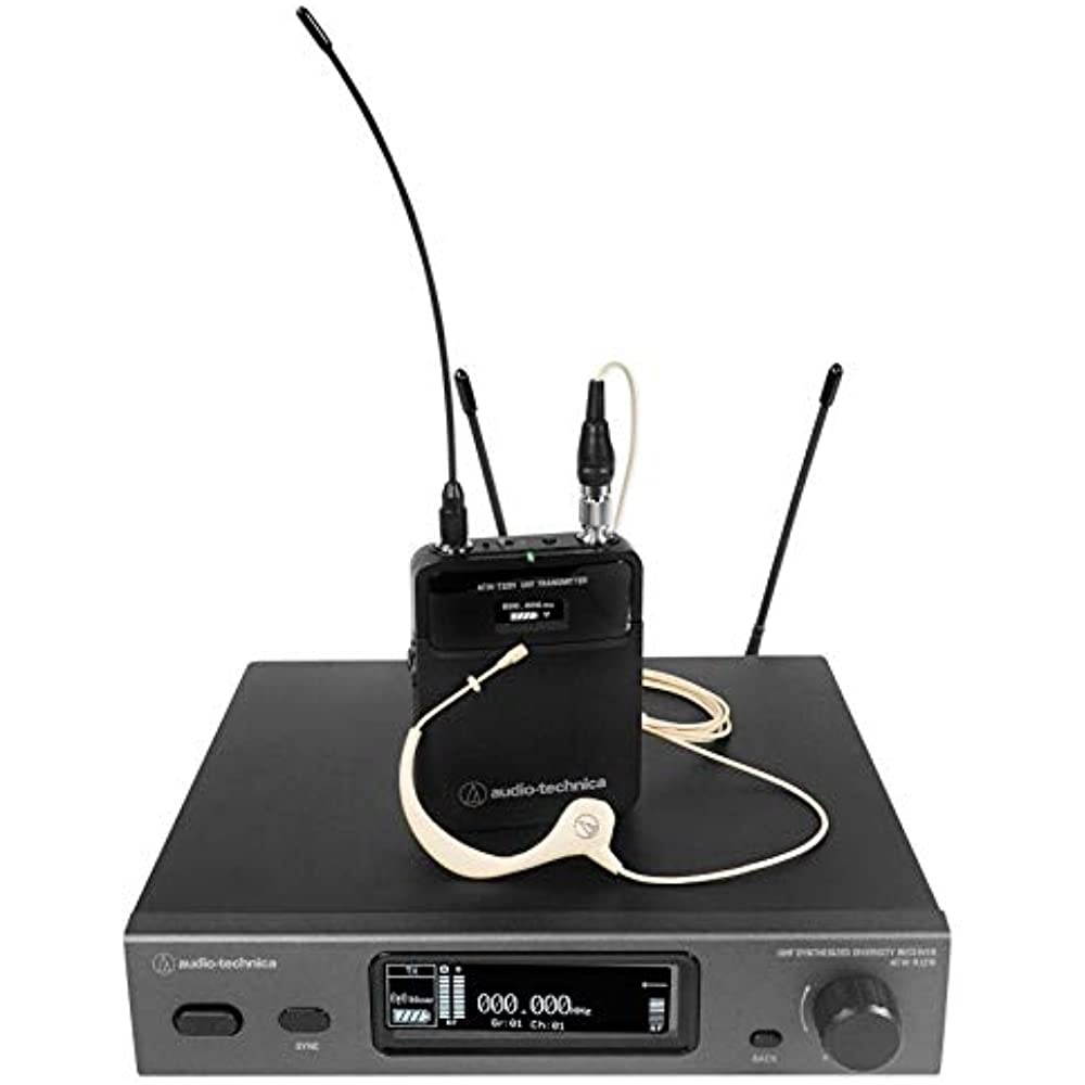 Audio-Technica ATW-3211/893-TH 3000 Series Frequency-agile True Diversity UHF Wireless Systems Band DE2