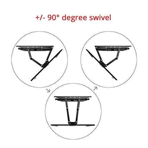 Fleximounts A22 TV Wall Mount for Most 32"-60" LED LCD Plasma Flat Screen up to VESA 400x400mm with Full Motion Articulating Tilt Swivel Bracket