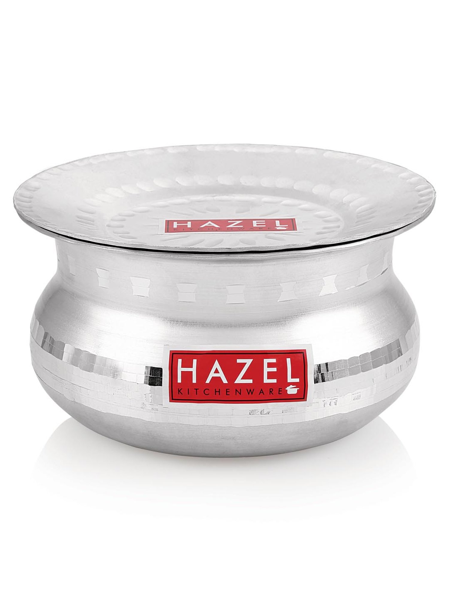 Hawkins Silver & Transparent Stainless Steel 19 cm Gas Compatible Handi With Lid (2 L) - Set of 1