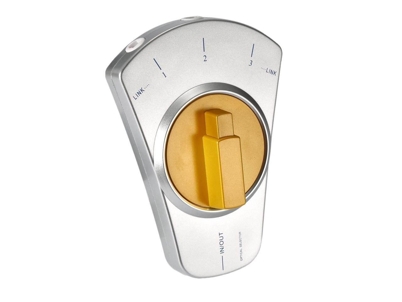 Digital Toslink Fiber Audio 1 to 3 In/out Optical Splitter Adapter