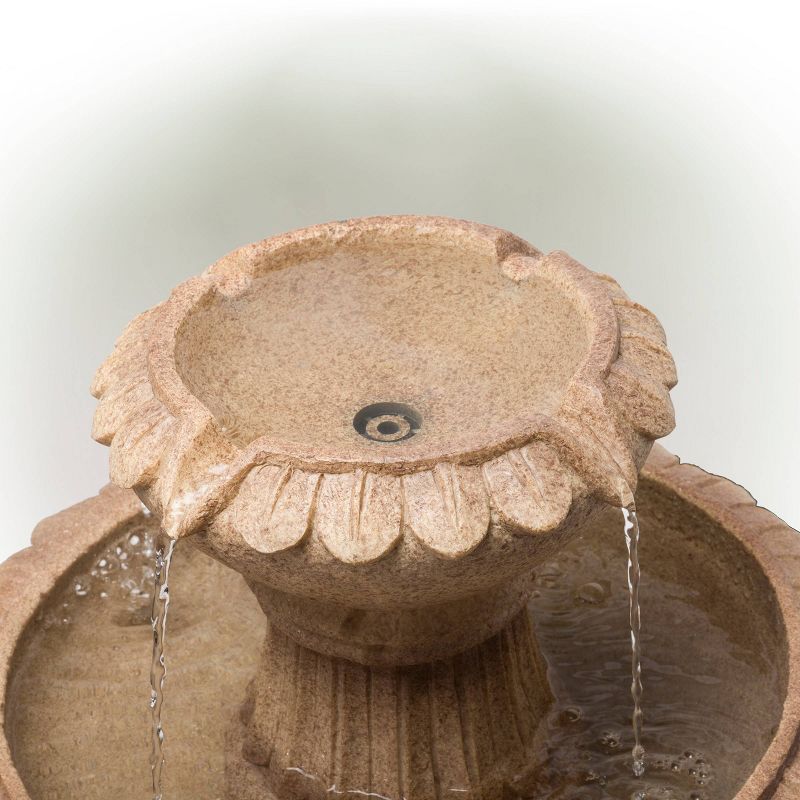 Ceramic Cascading Vines Garden Fountain - Acorn Hollow