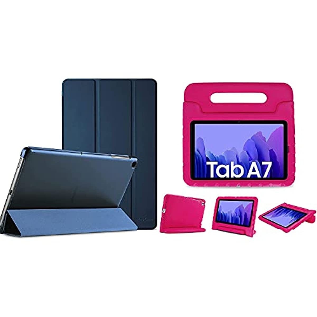 ProCase Galaxy Tab A7 Case 10.4 Inch 2020 Bundle with ProCase Samsung Galaxy Tab A7 10.4 2020 Kids Case