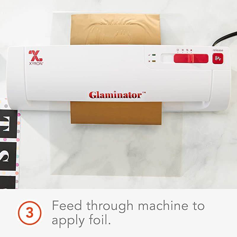 Glaminator Foil Laminator 9 Lamination Machine Includes Gold Foil 628120