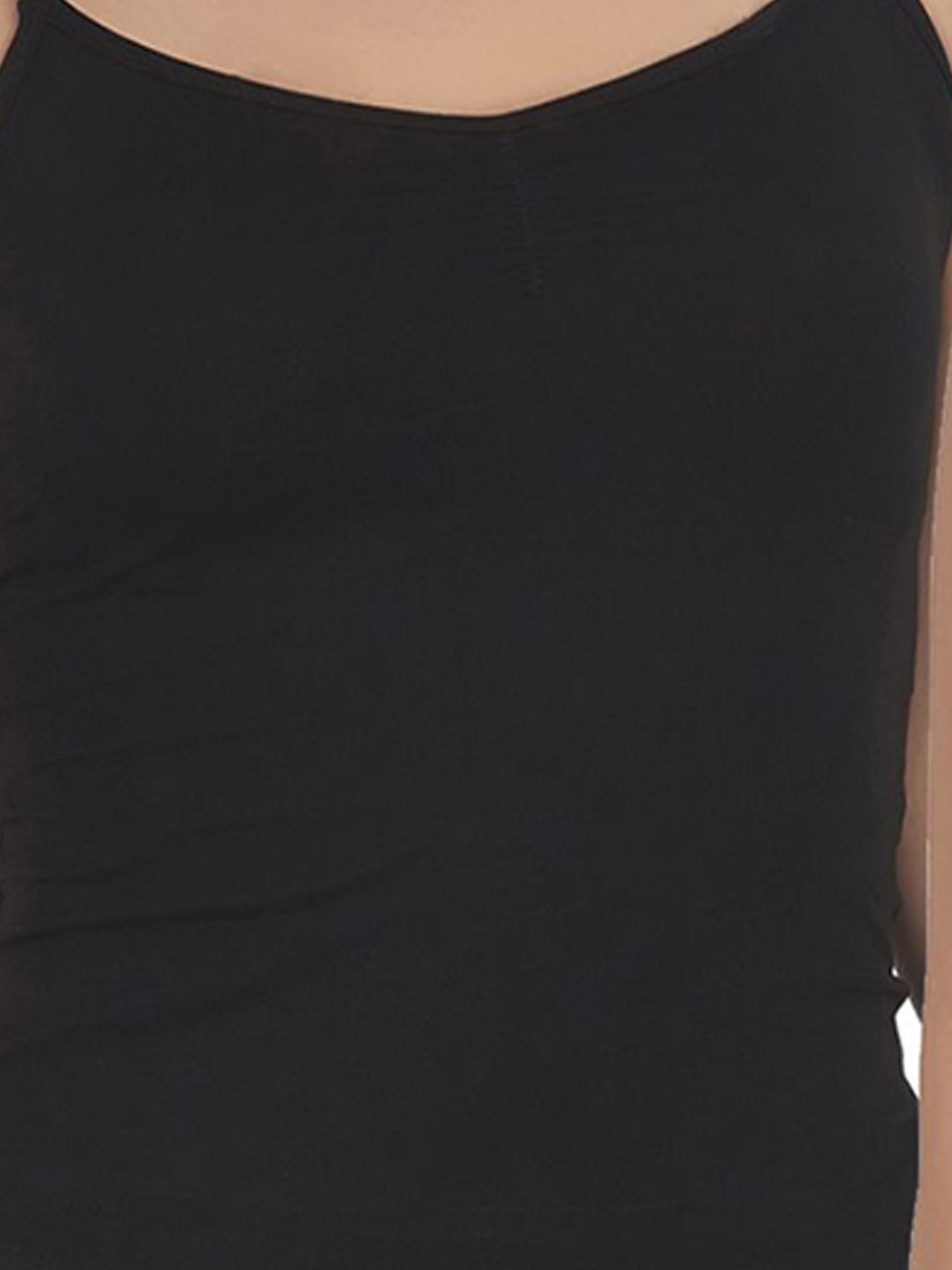 Soie Multicolor Cotton Camisole (Pack Of 2)