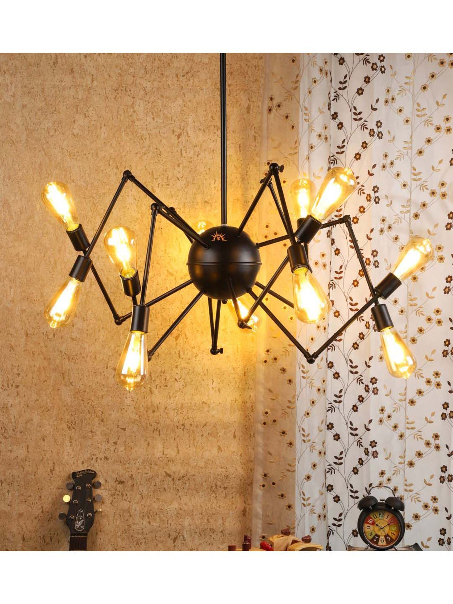 DecorativeRay Black Chandiler - Set of 1