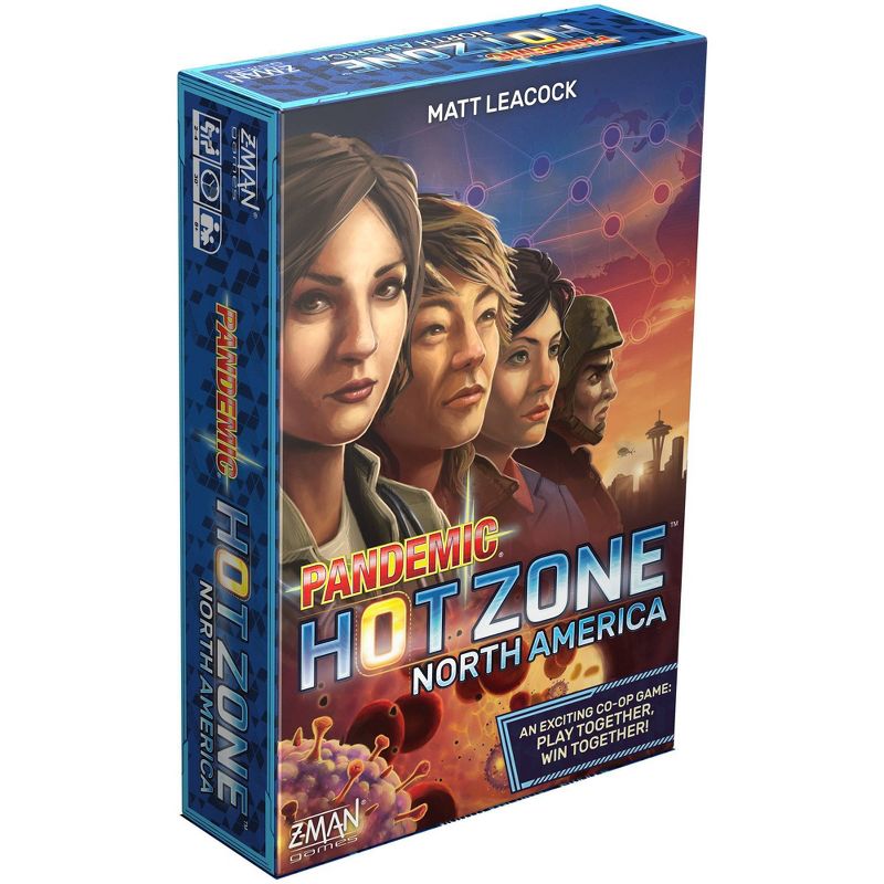 Z-Man Games Pandemic Hot Zone Board Game