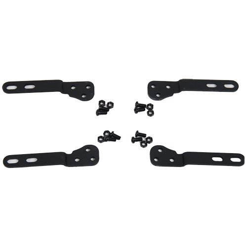 Husky Mount Universal TV Mount VESA Adapters 200x200 - Set of 4 Adapters Extends Fit for 100x100 VESA TV and Monitor Mounts up to 200x200