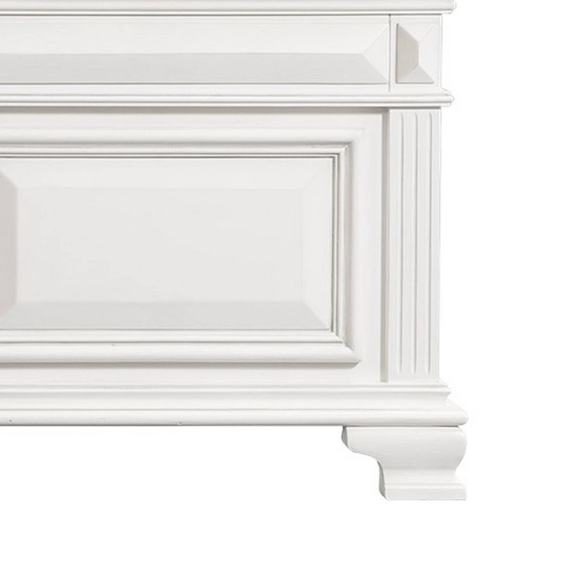 4pc Twin Radiance Platform Bed Bundle Natural Maple/White - Nexera - Nexera