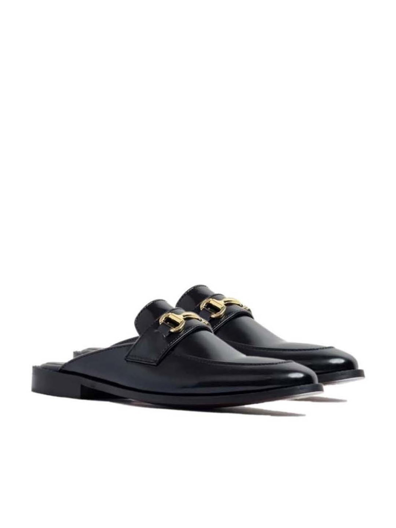 Griffin Men's Black Mule Shoes
