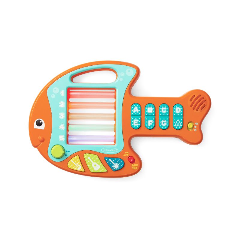 Infantino Go gaga! Lights & Music Learning Fish Guitar