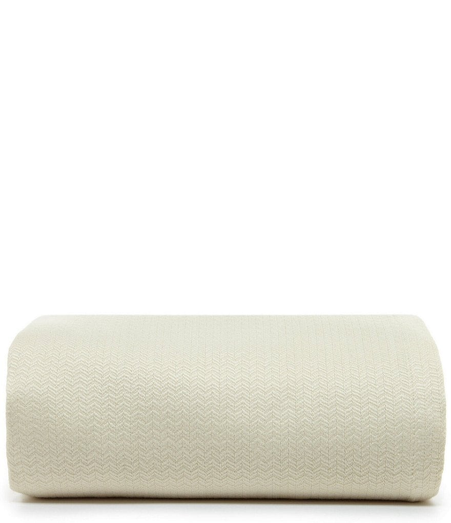 Noble Excellence Villa Herringbone Cotton Bed Blanket