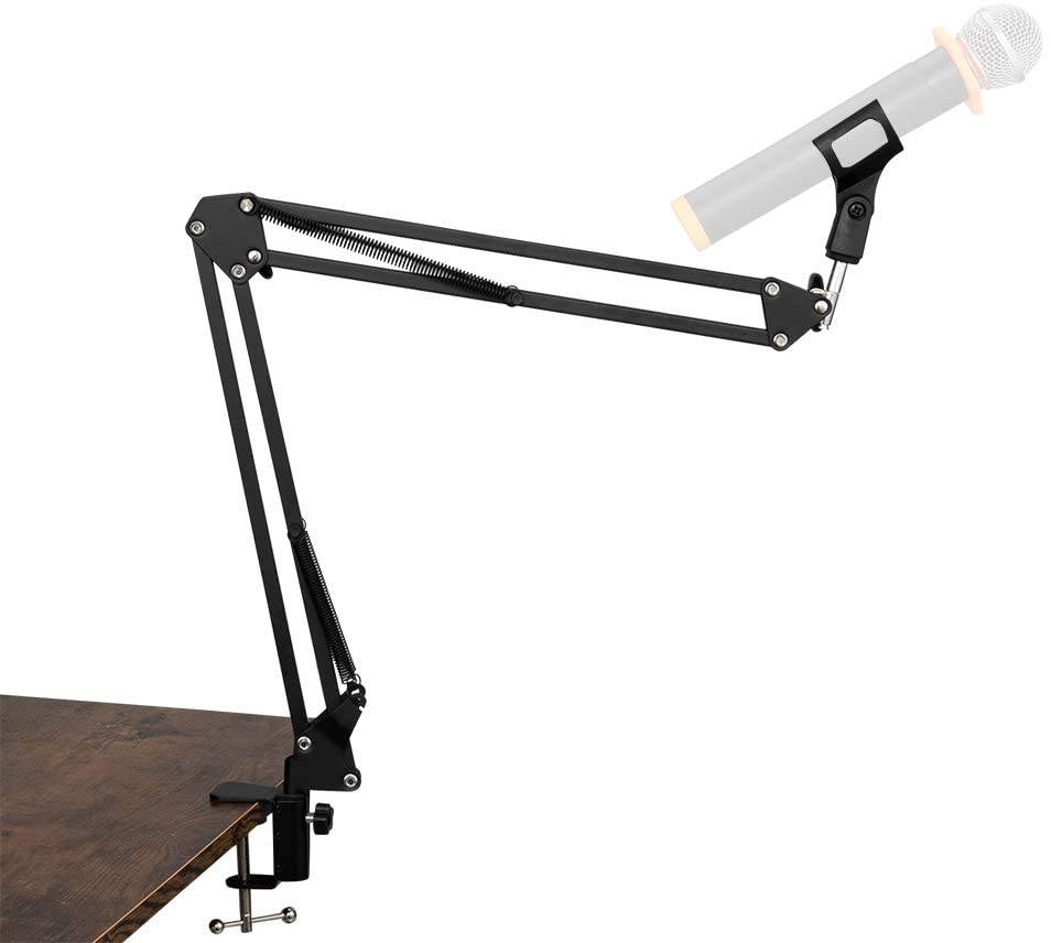 Professional Recording Microphone Stand Black