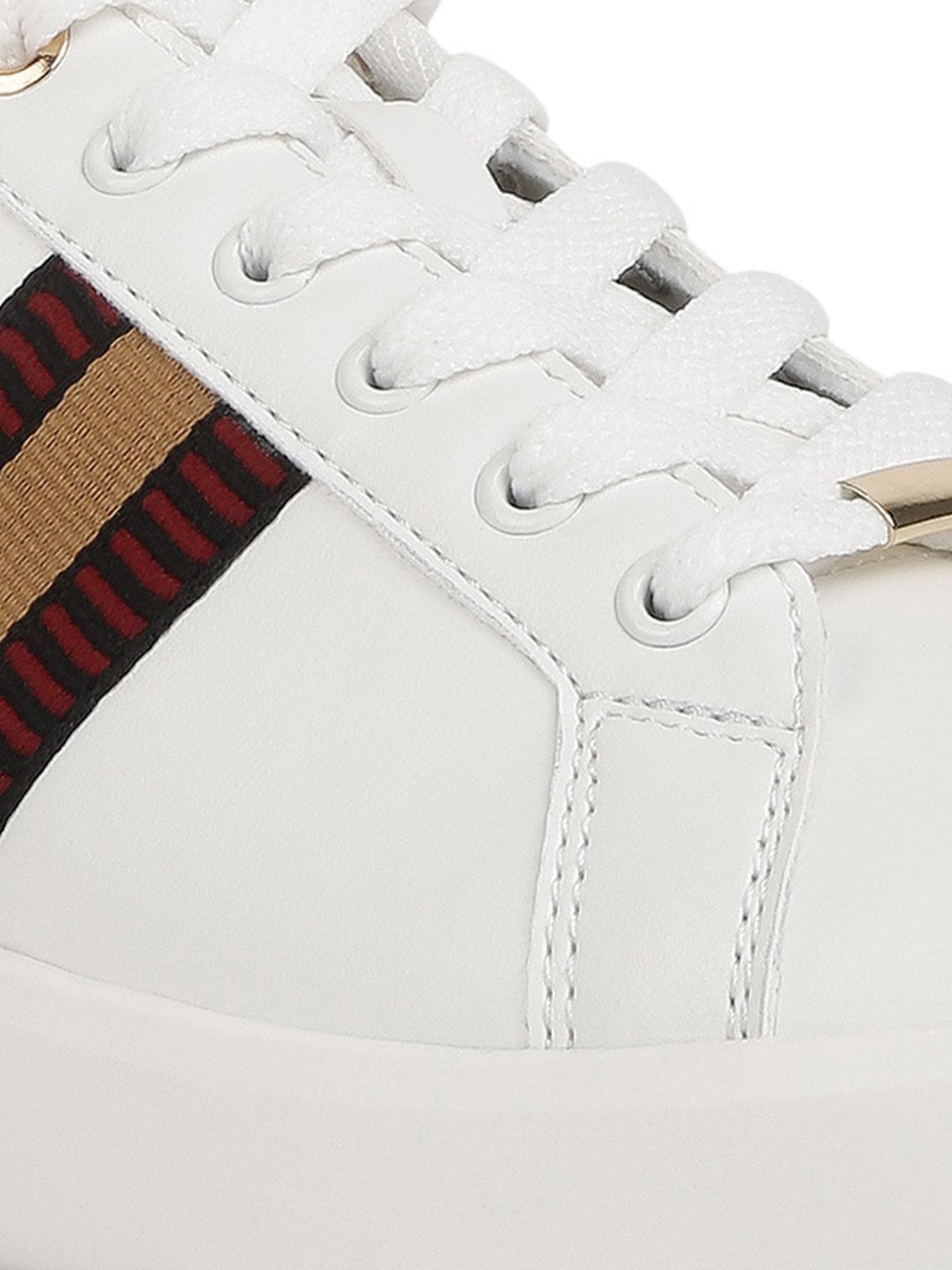 London Rag Women's White Casual Sneakers