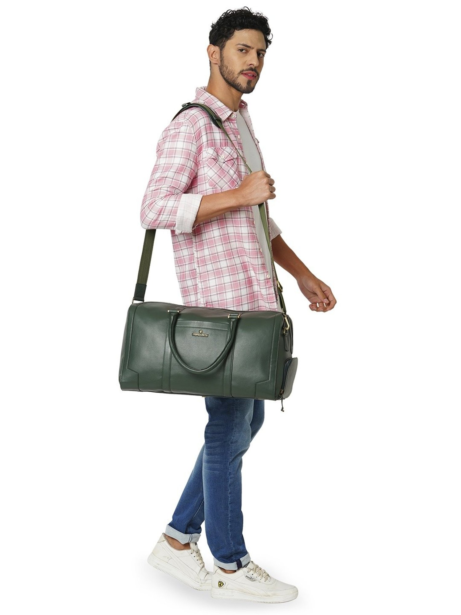 PERQUISITE CHRISTIANO VALISE GreenMedium Duffle Bag