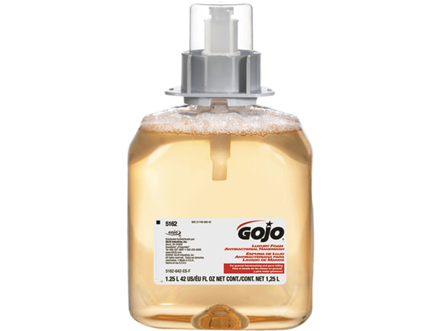 GOJO 5162-03EA FMX-12 Foam Hand Wash, Orange Blossom, FMX-12 Dispenser, 1250ml Pump