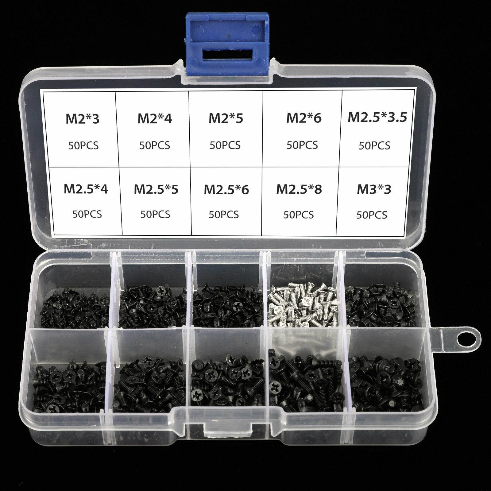 500Pcs Set Laptop Computer Screws Set For