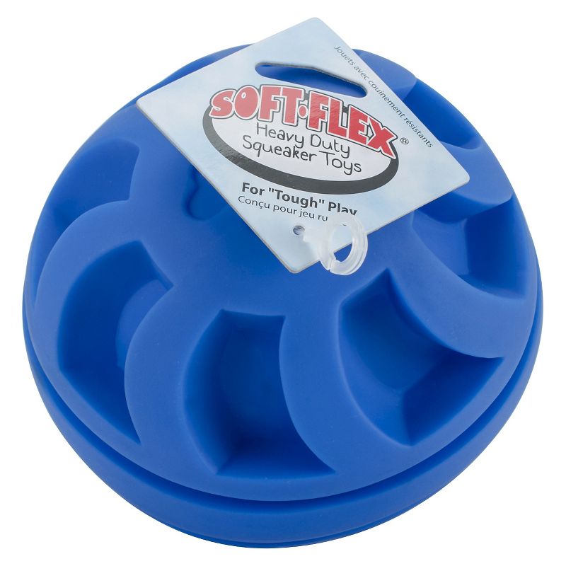 Soft Flex Hueter Toledo Swirl Ball - Blue (5.5")