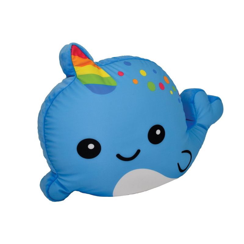 2 Scoops Scented Microbead Plush - Blue Narwhal