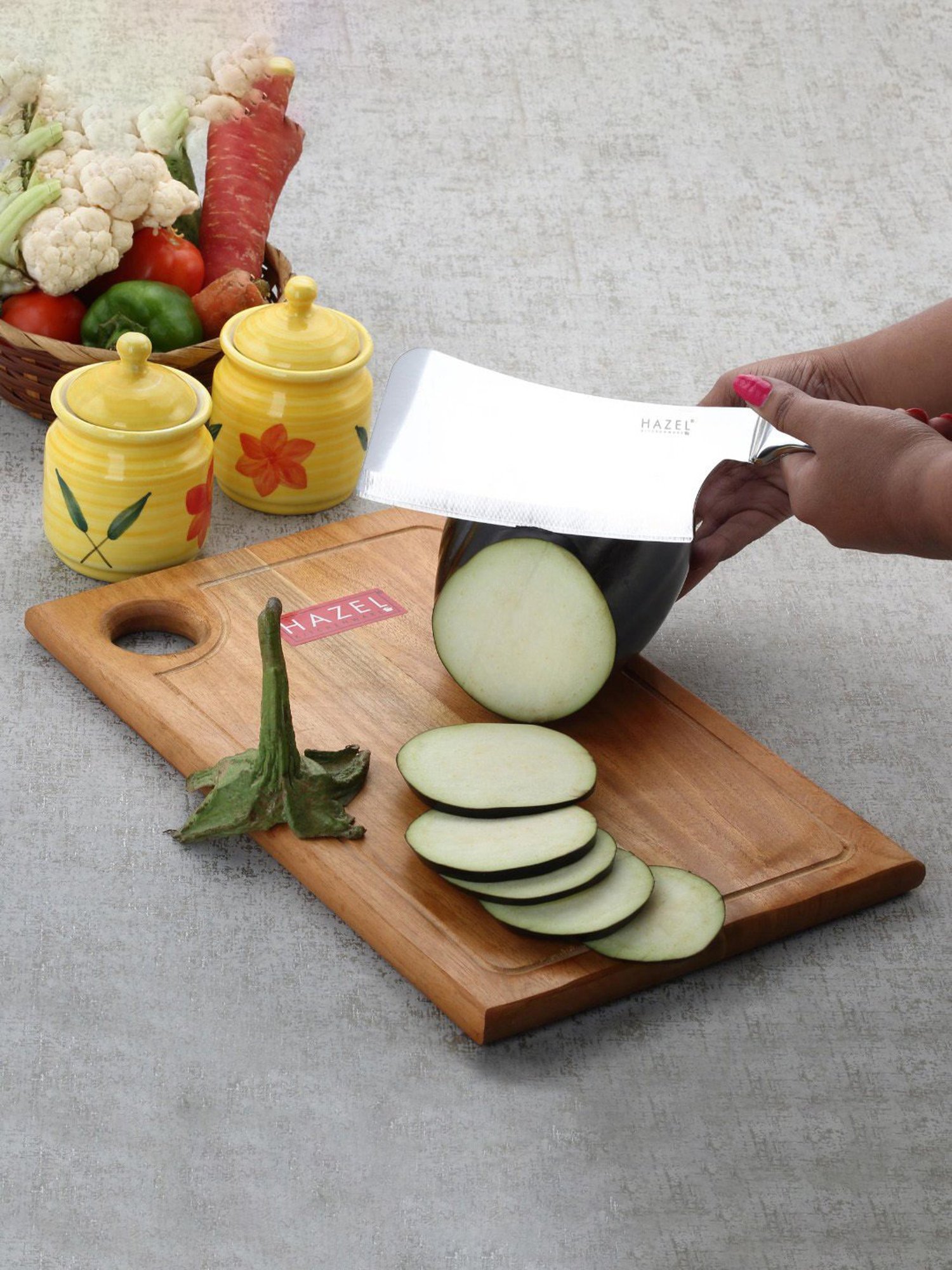 The Indus Valley Brown 6 Piece Wooden Cooking Tool Set