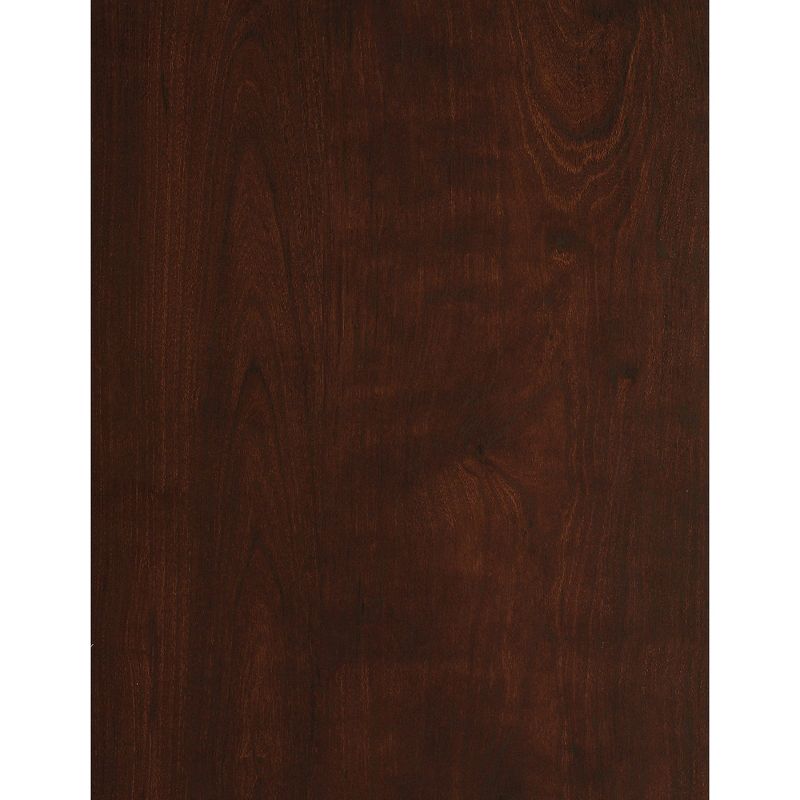 Bush Furniture Buena Vista Home Office Desk w/Tall Storage Cabinet Madison Cherry BUV026MSC