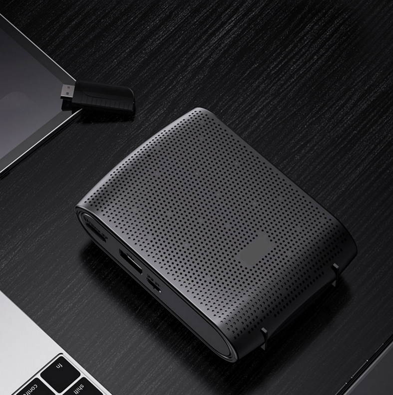 5W Voice Amplifier Portable Mini with Sound-amplifying, Music Playing, Wired Microphone Headset, and Waistband, 2000mAh Battery, for Classroom, Meetings and Outdoors, Teachers, Tour Guide Black 308