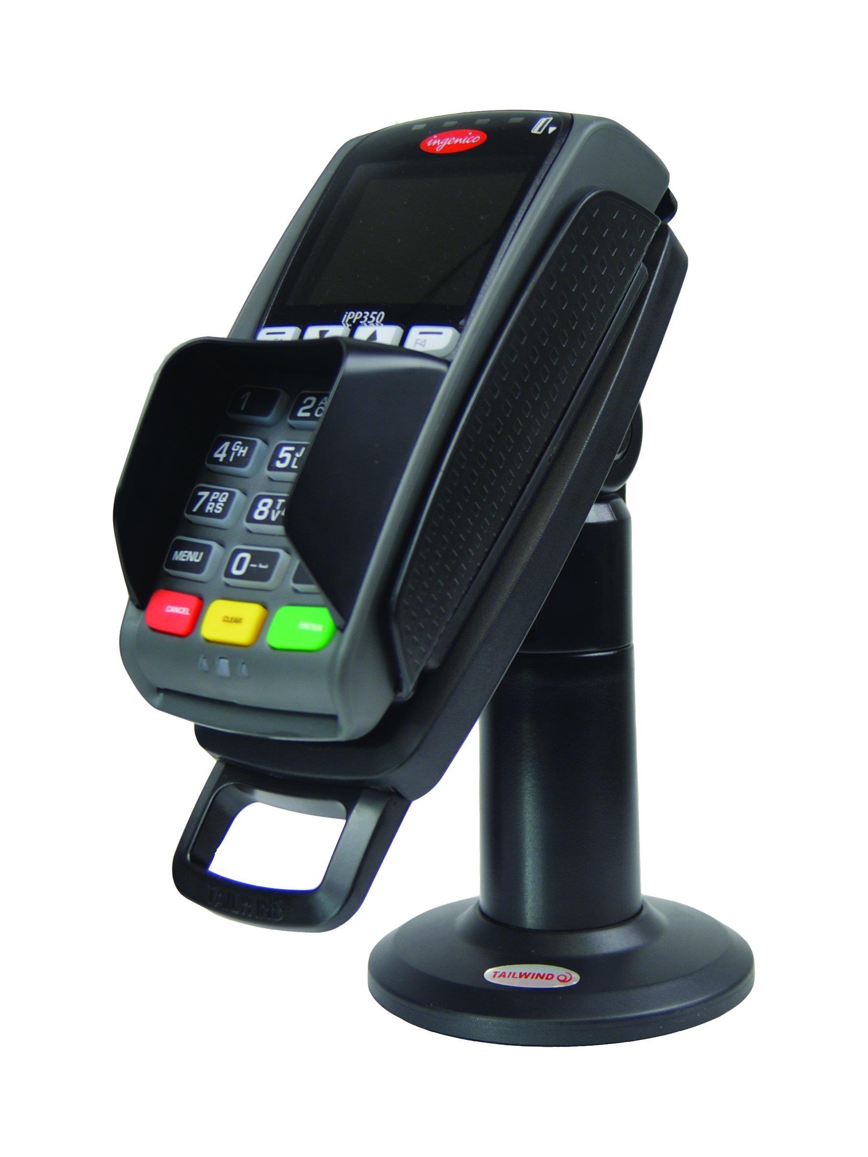 Ingenico IPP 320/IPP 350 7" Lockable Pole Mount Terminal Stand