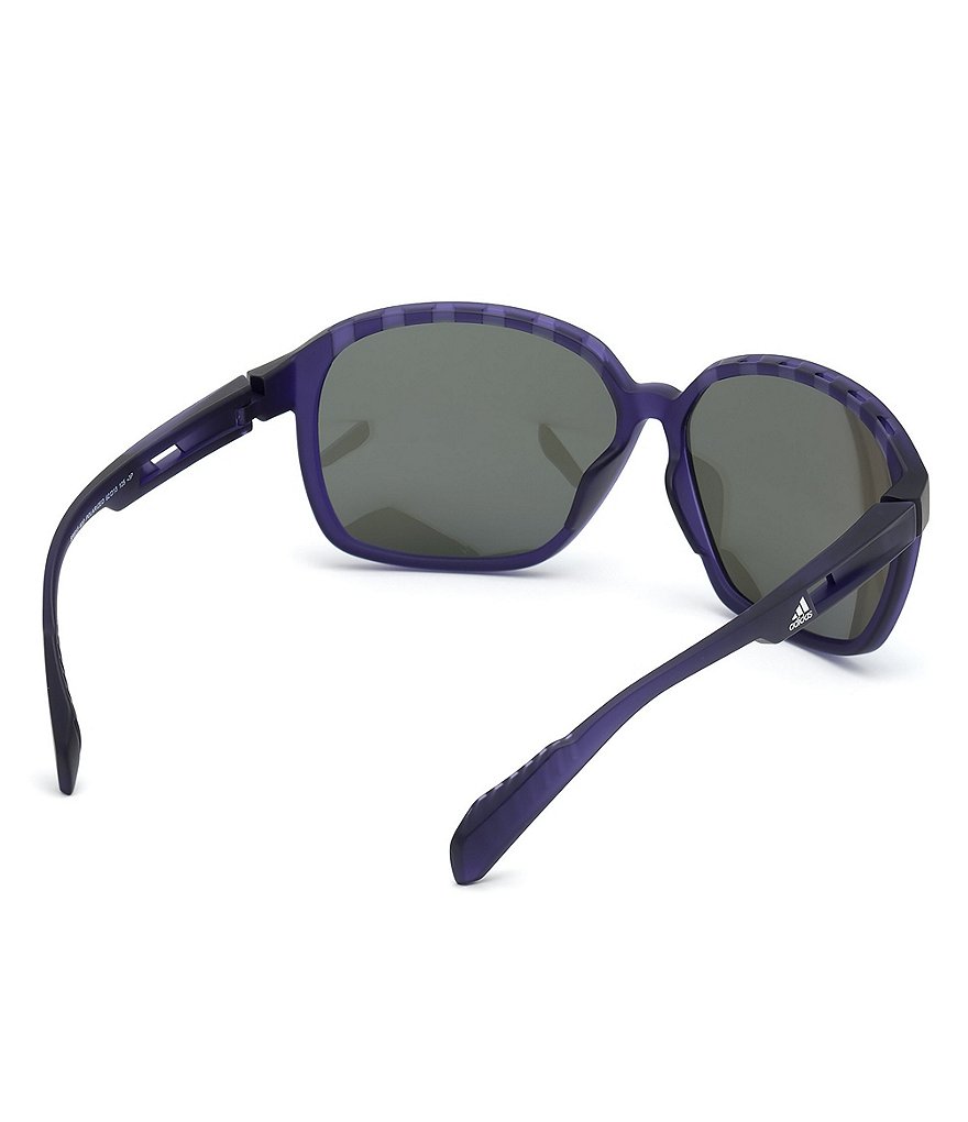 Adidas Women's Sport 0013 Round Polarized Sunglasses