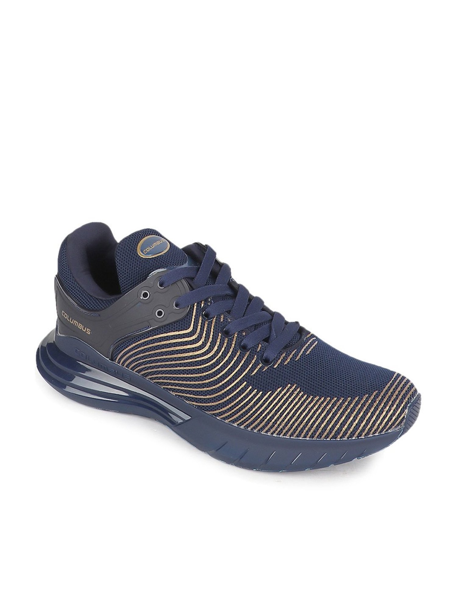 Columbus Men's Navy Running Shoes