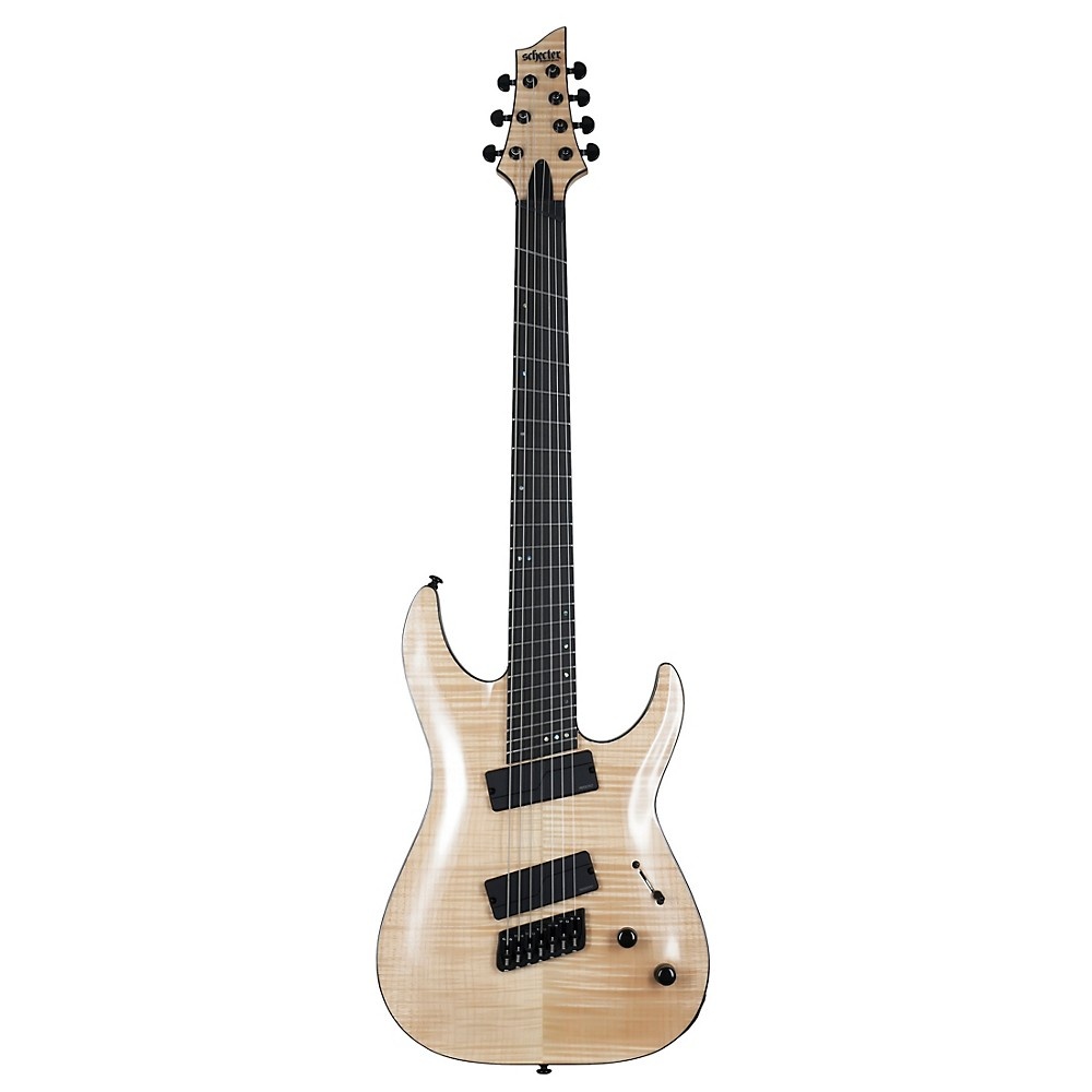 Schecter Guitar Research C-7 MS SLS Elite 7-String Multi-Scale Electric Guitar Gloss Natural