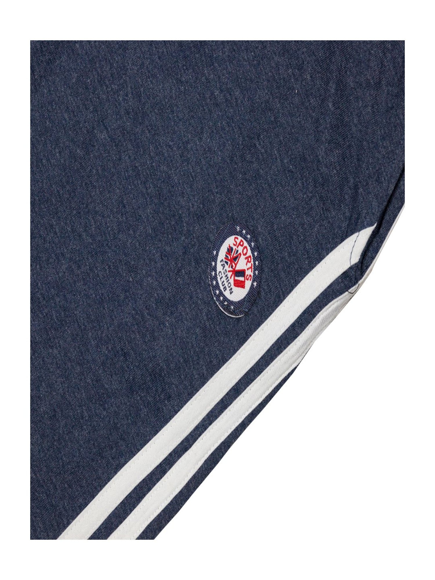 Todd N Teen Kids Blue Cotton Striped Joggers