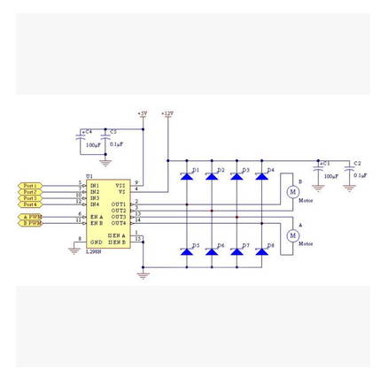 New Dual H Bridge DC Stepper Motor Drive Controller Board Module L298N for arduino