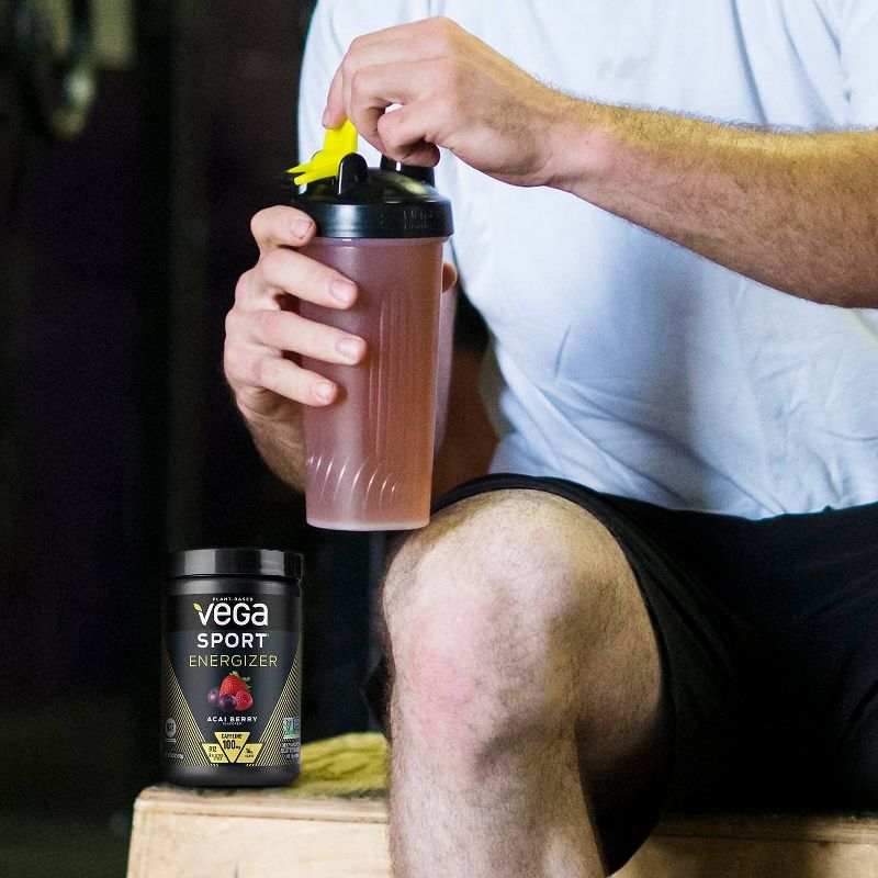 Vega Sport Energizer - Pre Workout Dietary Supplement - Acai Berry - 11.2oz