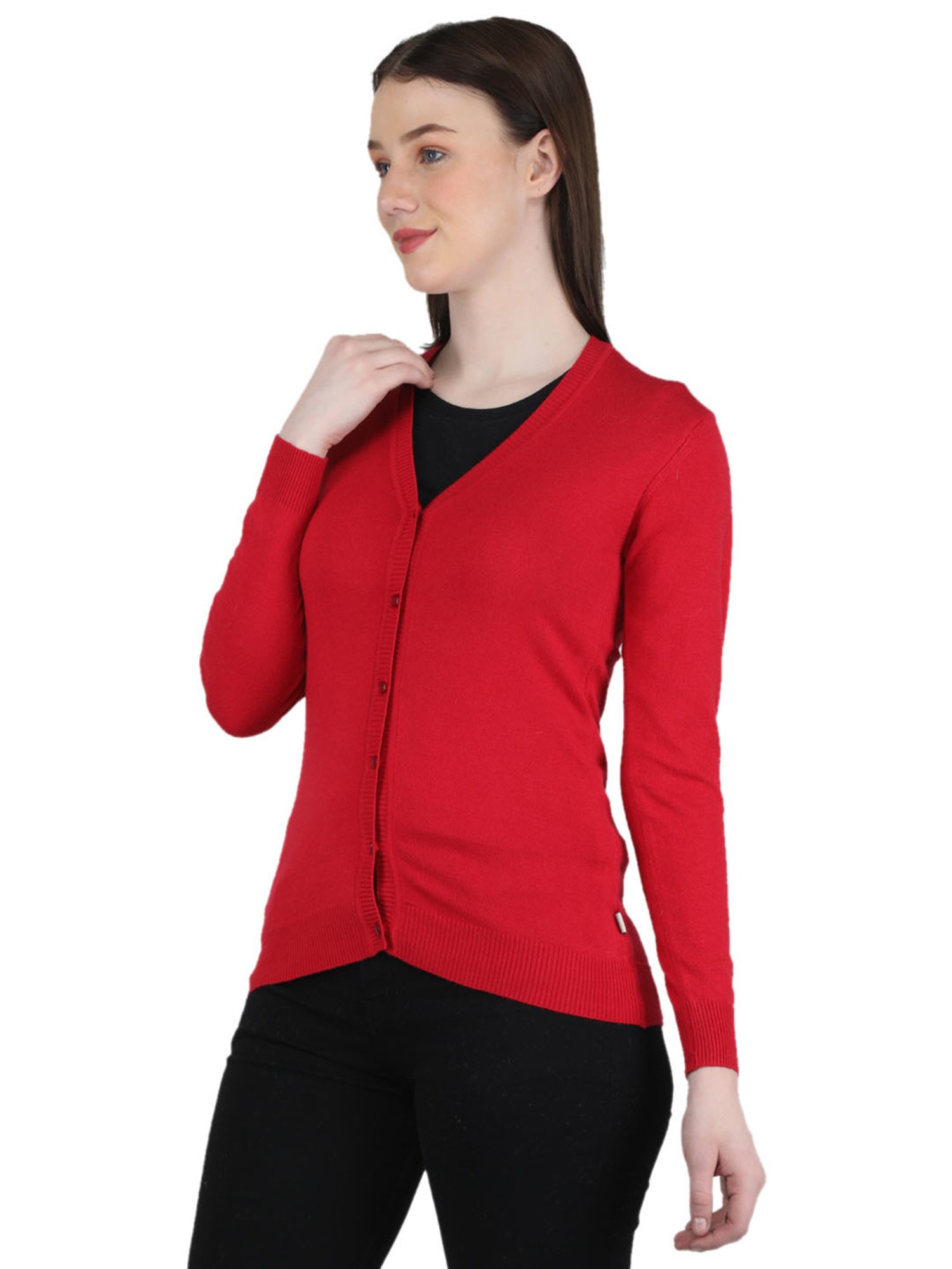 Mafadeny Black Striped Shrug