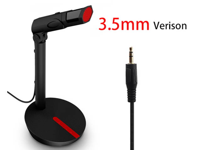 Professional recording microphone Condenser Microphones With microphone stand 3.5mm Jack Mic For Studio Recording PC Laptop Smartphone